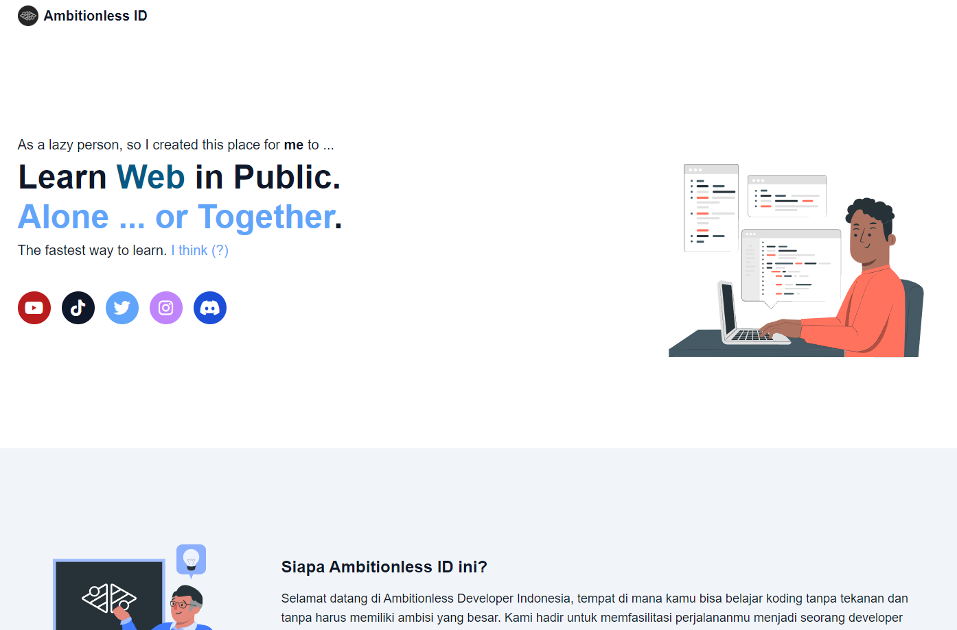 Ambitionless ID Web thumbnail